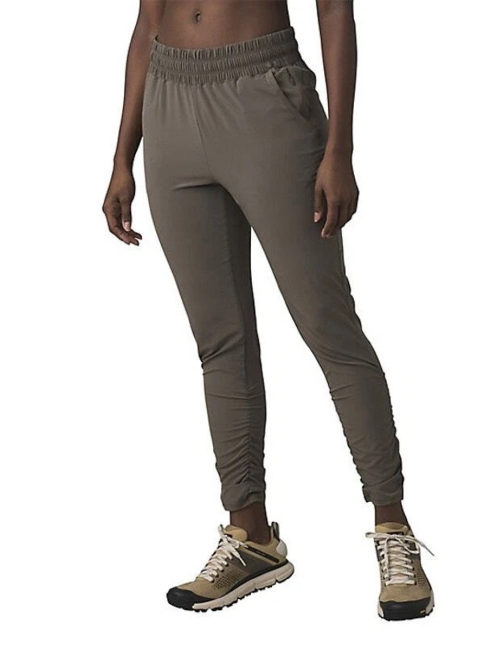 Prana High Rise Railay Pants Slate Green Womens Large